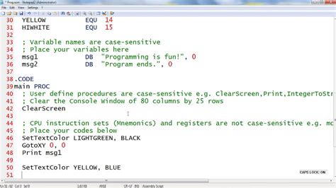 Assembly Language Project .